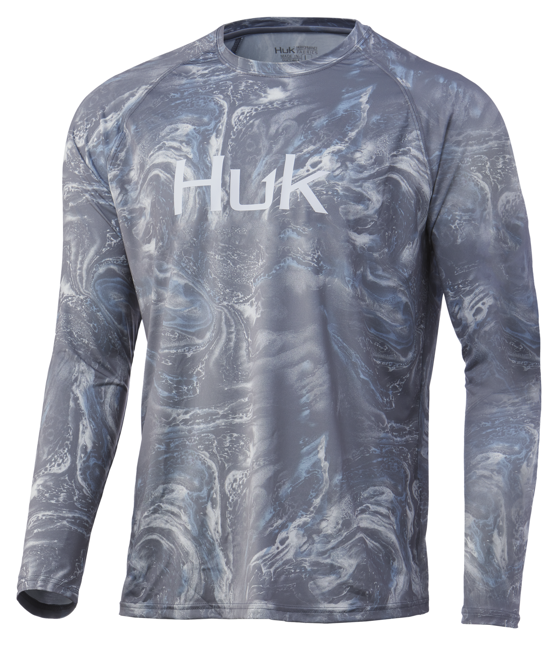 HUK Men's Bass Pursuit Long Sleeve Shirt - Quick-Dry, Moisture-Wicking Fishing & Outdoor Performance Top